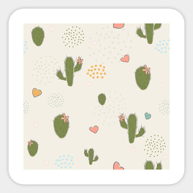 Cactus Sticker by Creative Meadows